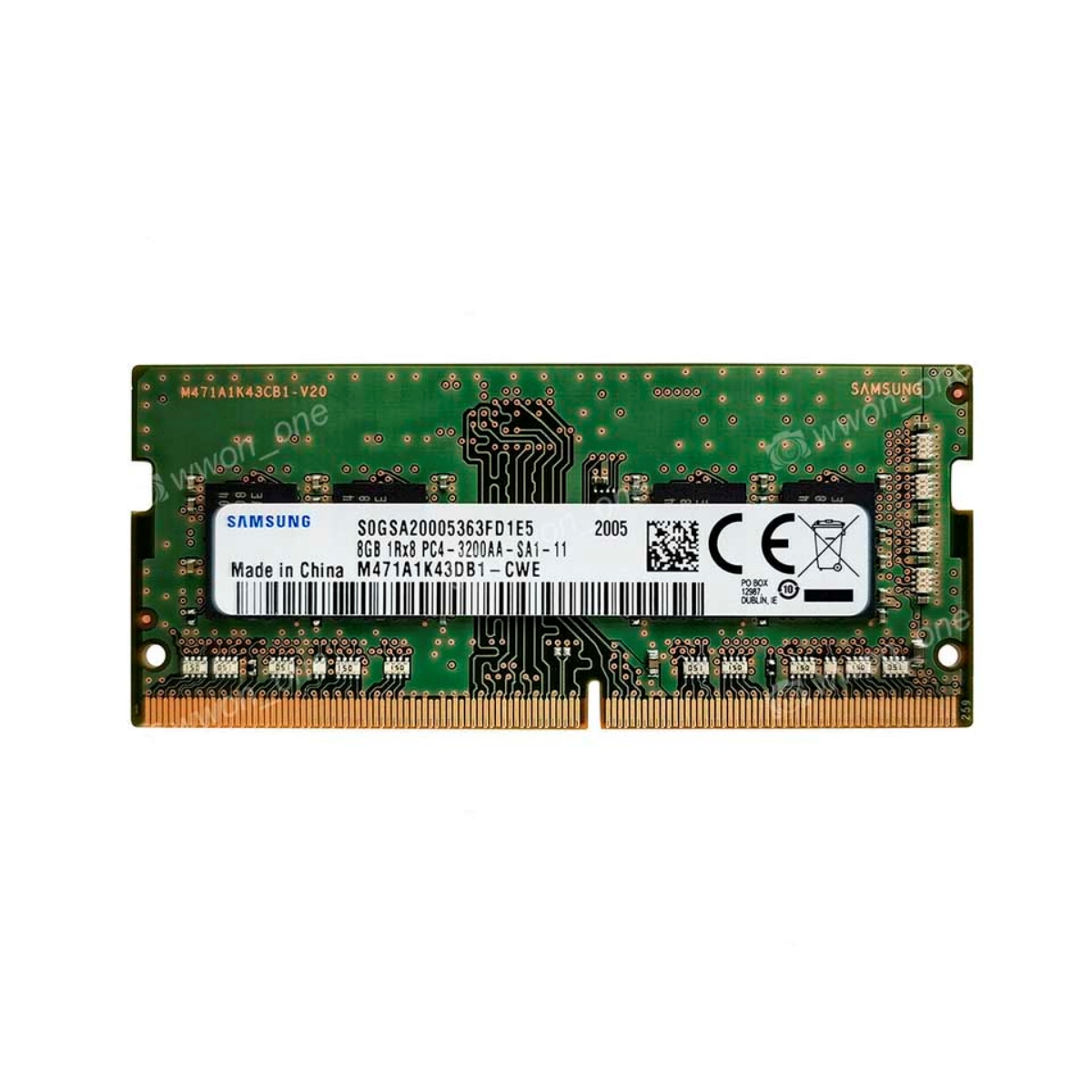 Memoria Ram Samsung DDR4 8GB 3200MHz para laptop